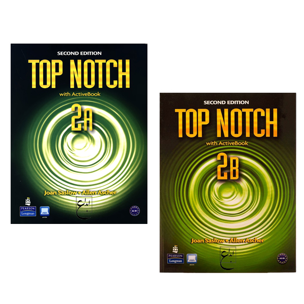 کتاب Top Notch 2A_2B Second Edition اثر جمعی از نویسندگان انتشارات ابداع 2 جلدی
