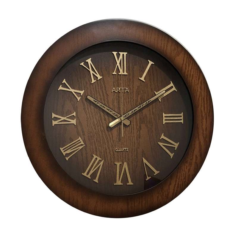 ساعت دیواری آرتا مدل چوبی کد 42 ساعت دیواری آرتا مدل چوبی کد 42