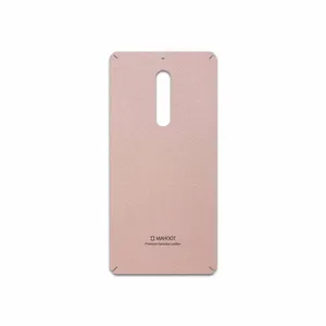 MAHOOT Rose Gold Leather Cover Sticker for Nokia 5