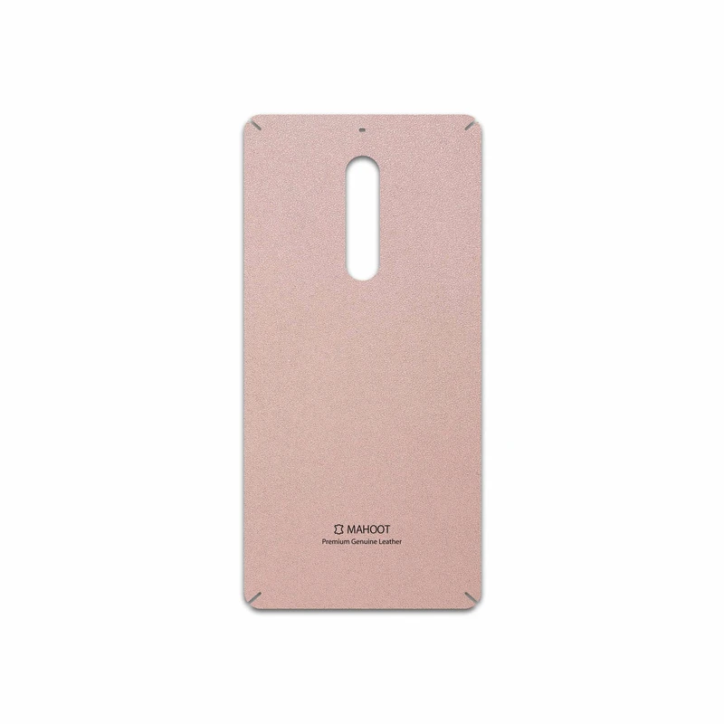 برچسب پوششی ماهوت مدل Rose Gold Leather مناسب برای گوشی موبایل نوکیا 5