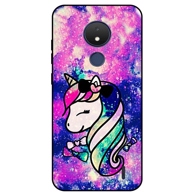 کاور مگافون طرح اسب شاخدار مدل 8226 مناسب برای گوشی موبایل نوکیا C21