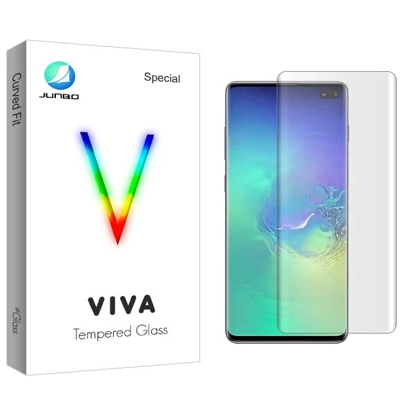 محافظ صفحه نمایش جانبو مدل Viva UV مناسب برای گوشی موبایل سامسونگ Galaxy S10 Plus