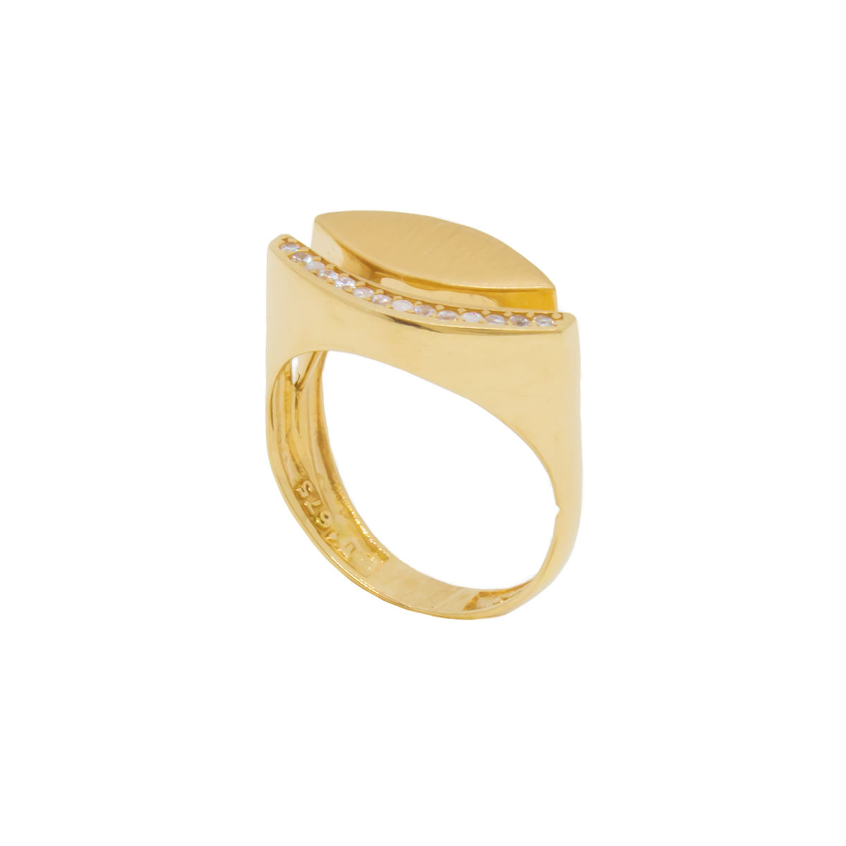 انگشتر طلا 18 عیار زنانه مدل F0010