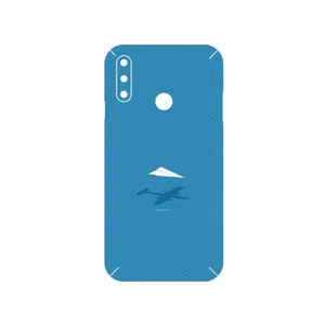 MAHOOT Minimal Paper Airplane Cover Sticker for LG W10