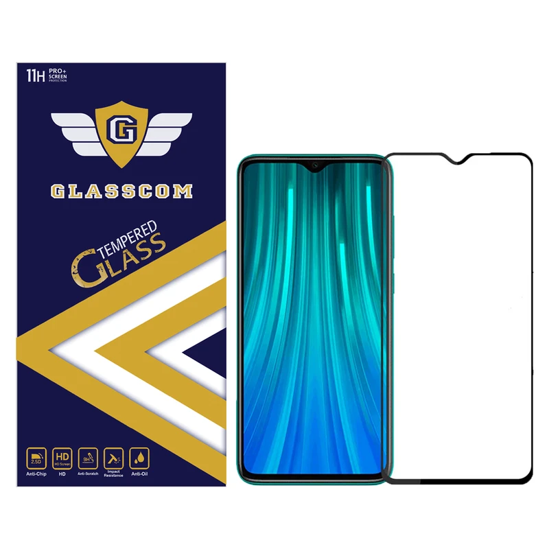 محافظ صفحه نمایش گلس کام مدل GC-R8 مناسب برای گوشی موبایل شیائومی Redmi Note 8 Pro
