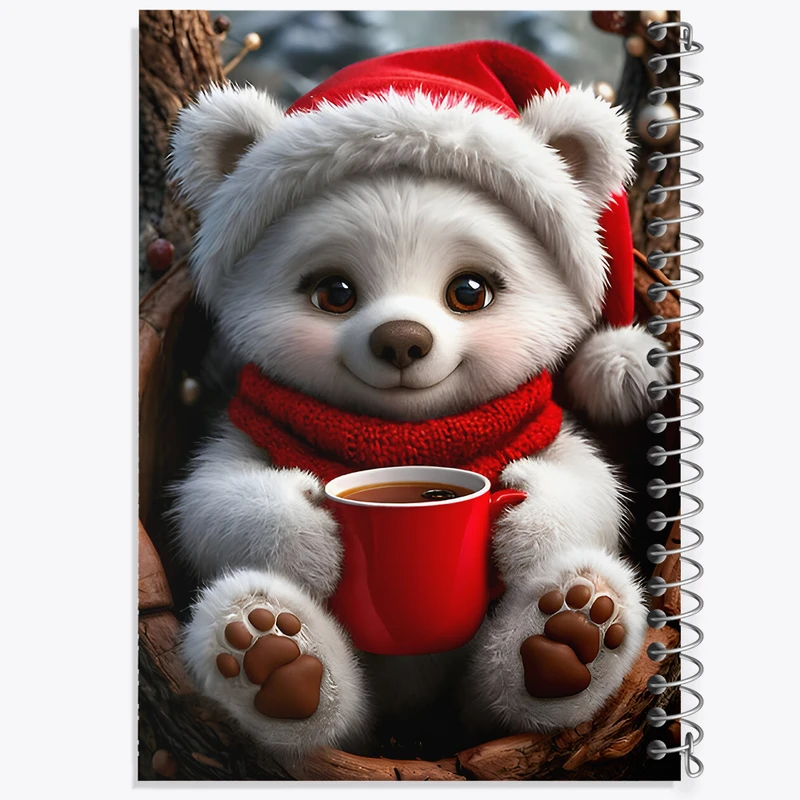 دفتر شطرنجی 50 برگ خندالو طرح خرس بامزه کد F7238