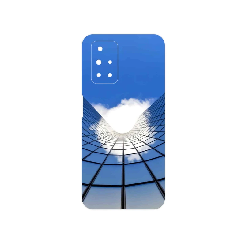 برچسب پوششی ماهوت مدل Glass skyscraper مناسب برای گوشی موبایل شیائومی Redmi 10