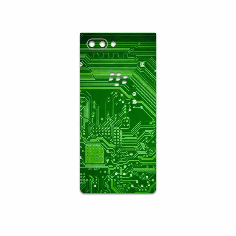 برچسب پوششی ماهوت مدل Green Printed Circuit Board مناسب برای گوشی موبایل بلک بری Key 2