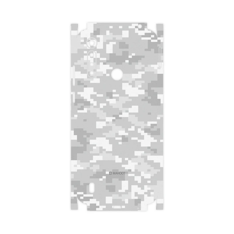 برچسب پوششی ماهوت مدل Army-Snow-Pixel-FullSkin مناسب برای گوشی موبایل موتورولا Moto G8 Power Lite