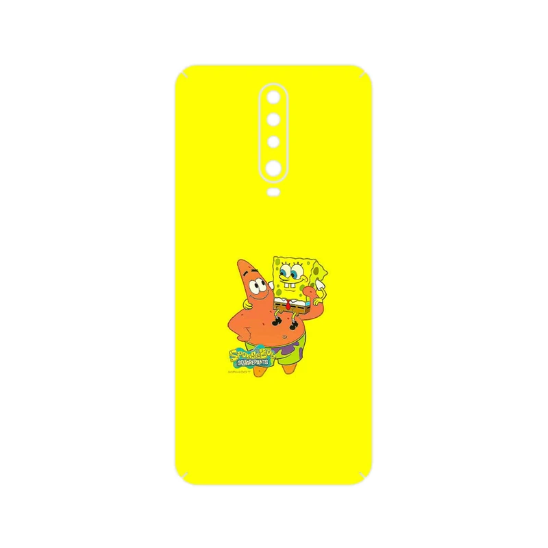 برچسب پوششی ماهوت مدل SpongeBob SquarePants مناسب برای گوشی موبایل شیائومی Redmi K30