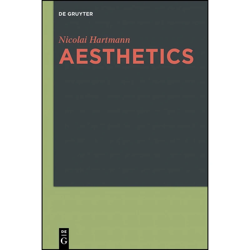 کتاب Aesthetics اثر Nicolai Hartmann انتشارات De Gruyter