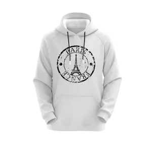 هودی زنانه مدل پاریس کد J273 رنگ سفید