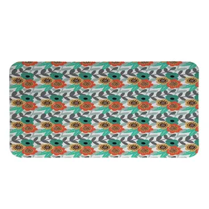  پادری طرح گل کد 9407 سایز 110×60 سانتی متر