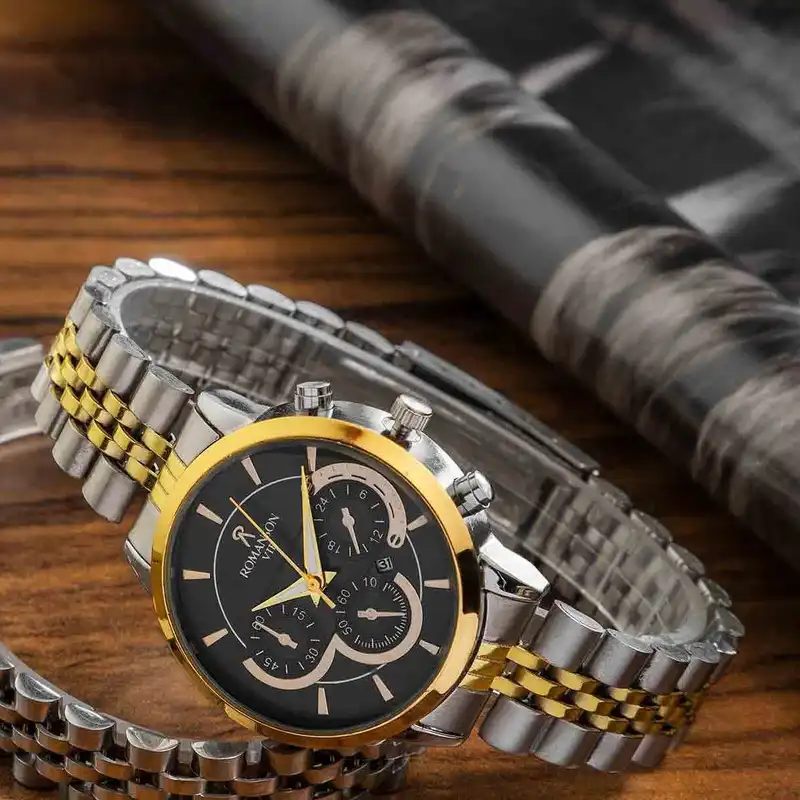 ست ساعت مچی عقربه ای زنانه و مردانه مدل 014