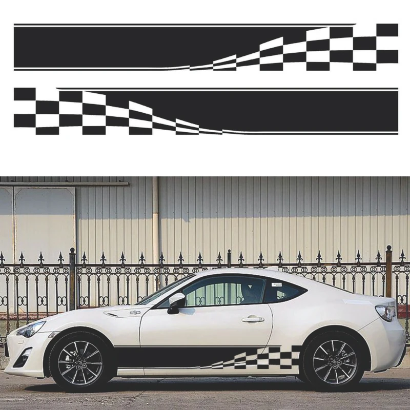 برچسب بدنه خودرو سهیل چاپ طرح اسپرت پرچم کد S02 بسته ۲ عددی