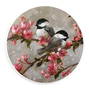  دیوارکوب طرح دو پرنده و شکوفه گیلاس مدل wtb648