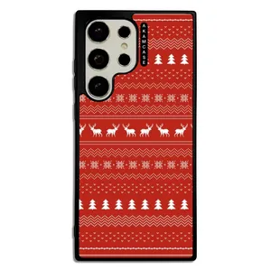 AKAM AMC-WSGS23U-CHRISTMAS-14 Cover For Samsung Galaxy S23 Ultra