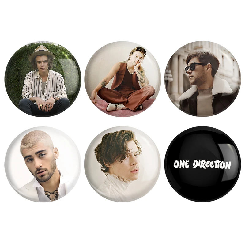 مگنت خندالو طرح گروه وان دایرکشن One Direction کد 1080A مجموعه 6 عددی