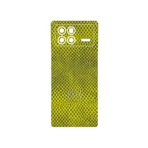 MAHOOT Yellow Snake Skin Cover Sticker for Xiaomi Mix Fold 3
