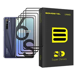 Somastel SD Glass MIX004 Screen Protector For Realme 6S Pack Of 4