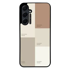 AKAM AMC-WSGA55-CREAMY-17 Cover For Samsung Galaxy A55
