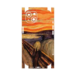 MAHOOT The Scream of Munch-FullSkin Cover Sticker for Apple iPhone 13