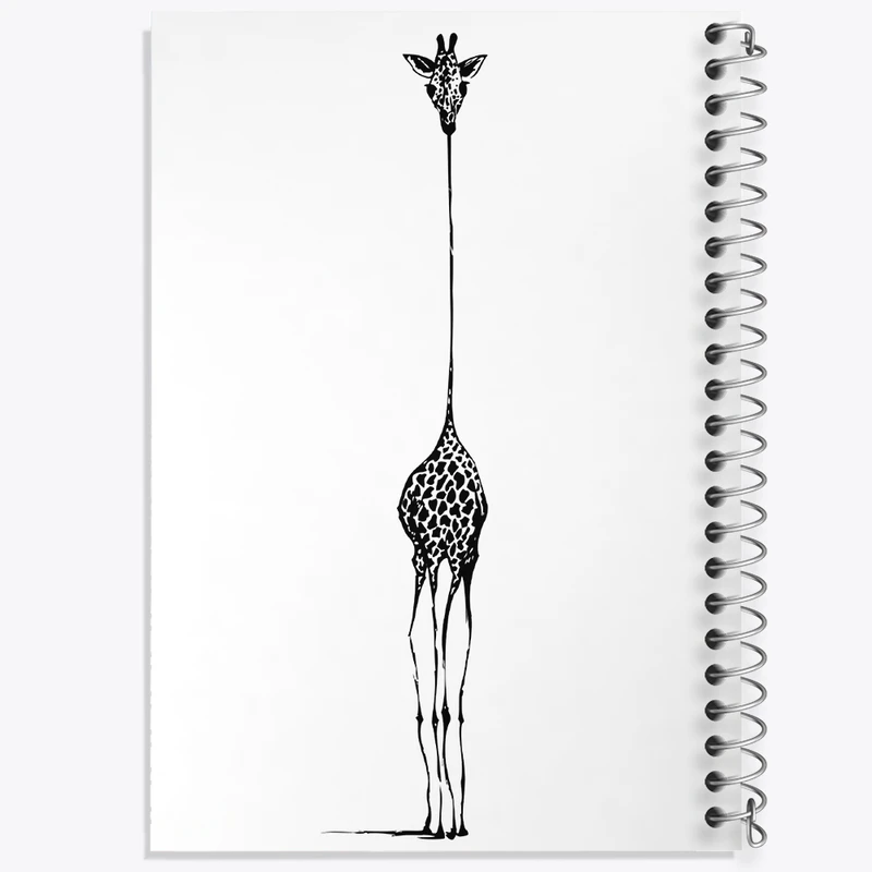 دفتر نت موسیقی 50 برگ خندالو مدل زرافه کد F1242