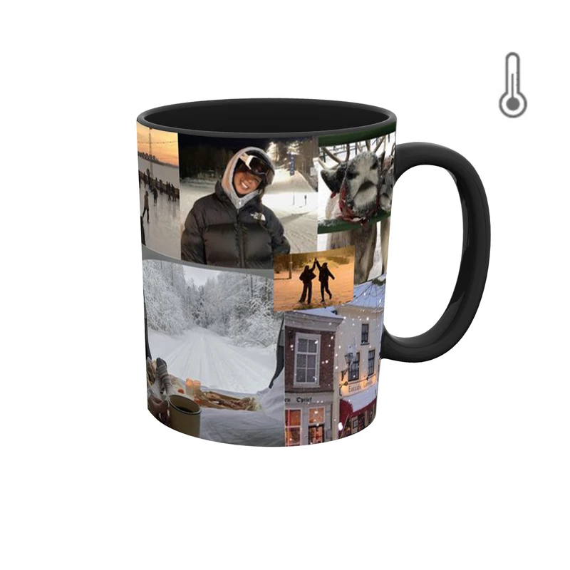 ماگ حرارتی طرح والپیپر زمستون و برفی