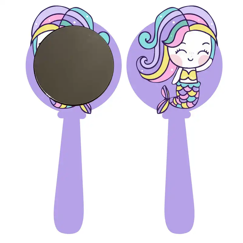 آینه آرایشی مدل پری دریایی کد 12