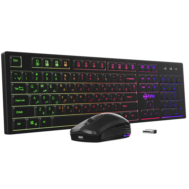 ست گیمینگ فاطر مدل CWR-7000 Keyboard و Mouse ست گیمینگ فاطر مدل CWR-7000 Keyboard و Mouse