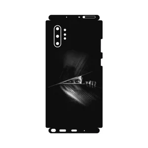 MAHOOT Black Portrait-FullSkin Cover Sticker for Samsung Galaxy Note 10 Plus