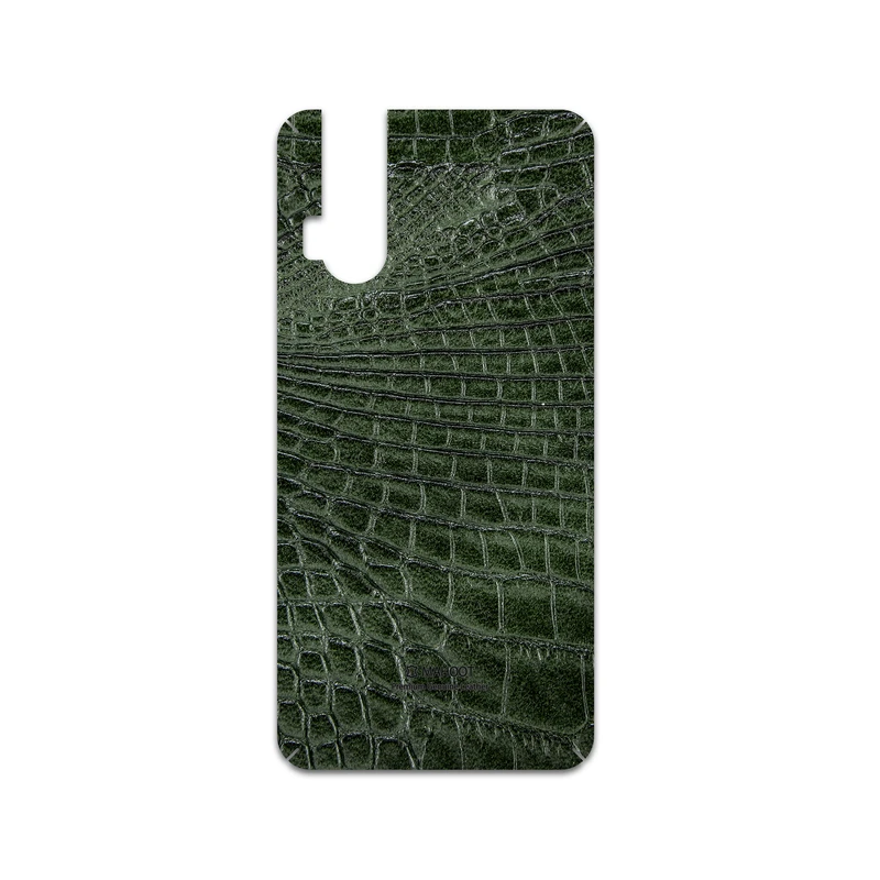برچسب پوششی ماهوت مدل Green-Crocodile-Leather مناسب برای گوشی موبایل موتورولا One Hyper