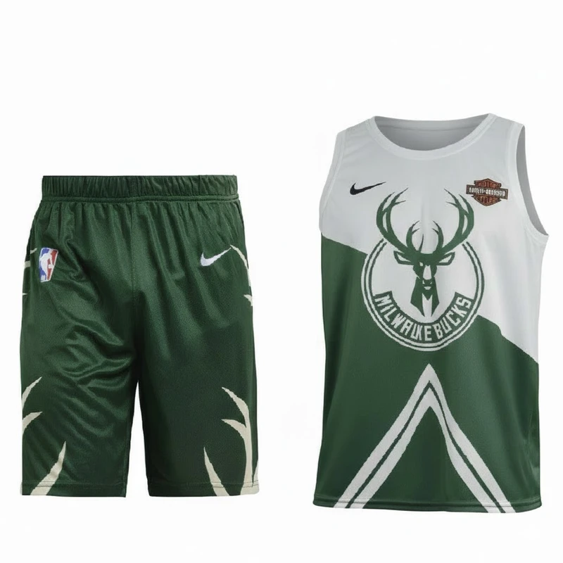 ست تاپ و شلوارک ورزشی مردانه مدل SK-M-Bucks-PY-56187