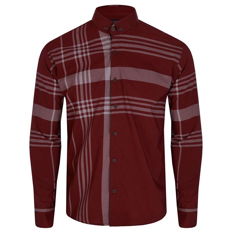 پیراهن آستین بلند مردانه مدل BMBT1110