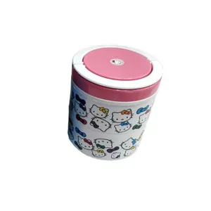 ظرف نگهدارنده غذا طرح گربه دو طبقه