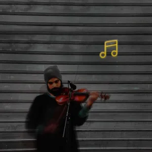 چراغ دیواری نئون دیزاین طرح Chang_YL