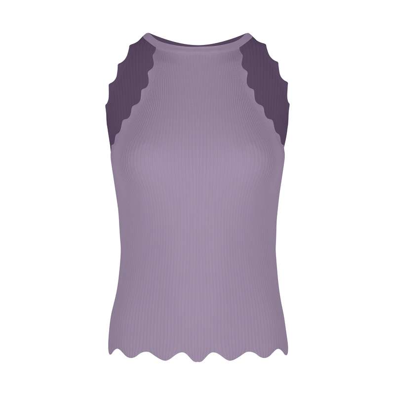 تاپ زنانه آیبکس مدل 0551 رنگ یاسی