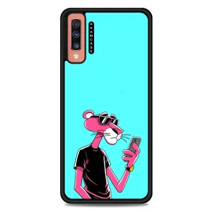 AKAM AMC-WSGA70-PINK PANTHER1 Cover For Samsung Galaxy A70