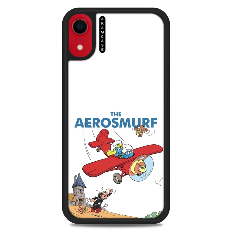 کاور آکام مدل AMC-WAXR-SMURFS-23 مناسب برای گوشی موبایل اپل iPhone XR