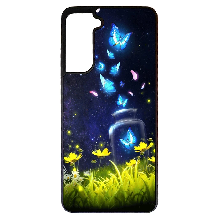 کاور طرح پروانه ها مناسب برای گوشی موبایل سامسونگ galaxy s21 fe