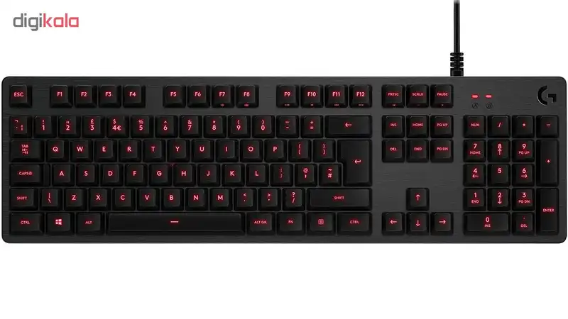 کیبورد مکانیکی مخصوص بازی لاجیتک مدل G413 Carbon
