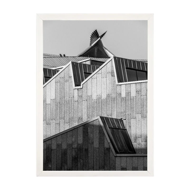 تابلو مدل دیواری طرح ساختمان کد EA-1209