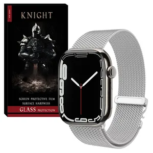 بند نایت مدل Milanese New_V KT مناسب برای اپل واچ سری 7/8/9 سایز 45 میلی متری