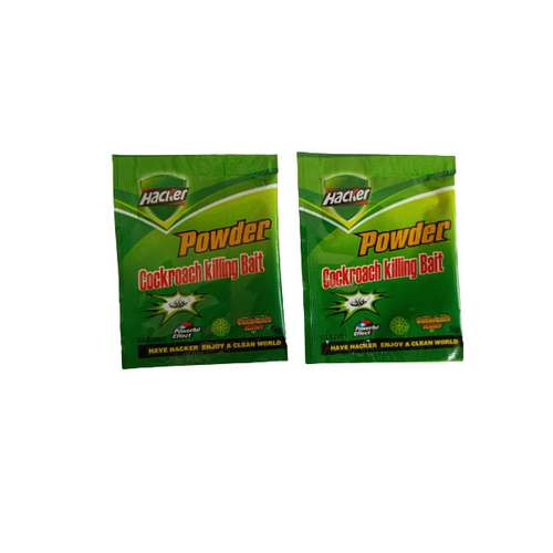 سوسک کش هکر مدل پودر حجم 10 گرم مجموعه 2 عددی