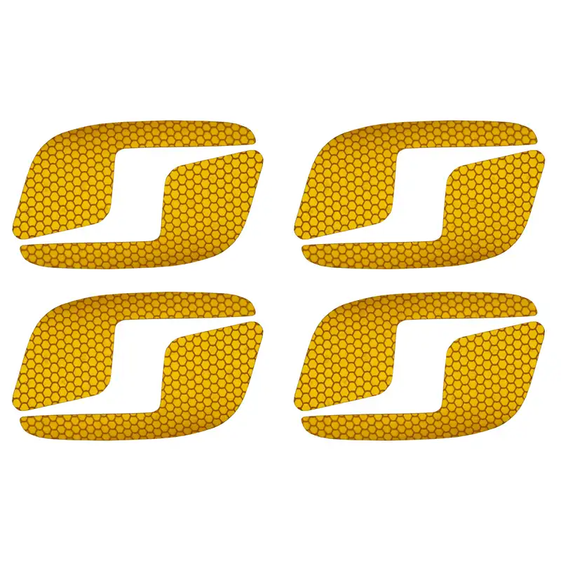 برچسب ایمنی شبرنگ دوچرخه رفلکتر کد 8P بسته ۸ عددی