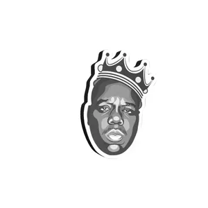 استیکر طرح Biggie کد 195