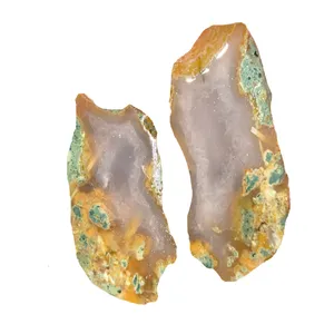 سنگ راف عقیق مدل dgf54 مجموعه دو عددی