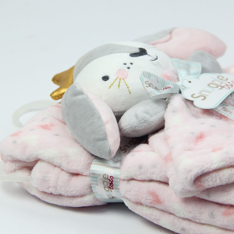 قیمت و خرید ست پتو و حوله نوزاد اسناگل مدل toto-Rabbit سایز 75x95 سانتی متر