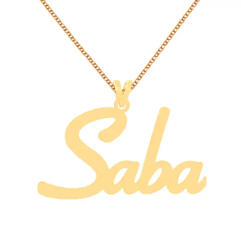 گردنبند طلا 18 عیار زنانه الن نار مدل صبا 70248