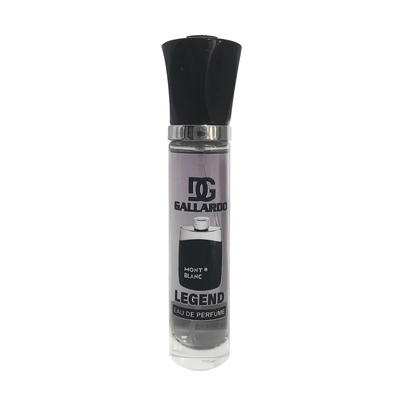 عطر جیبی مردانه گالاردو مدل مونت بلان لجند با رایحه خنک و شیرین حجم 22 میلی‌لیتر